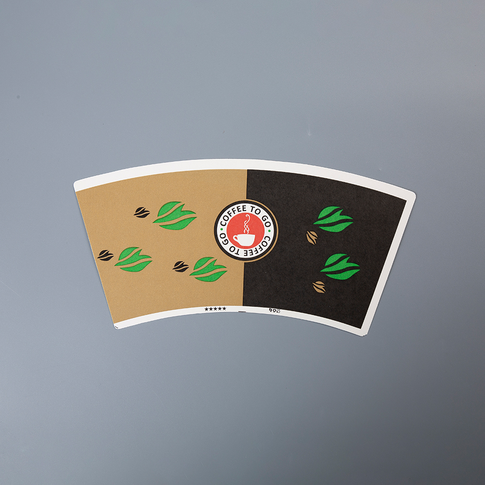 Single PE coated paper cup fan